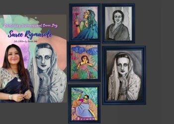 Soumita Saha's Saree Rigmarole on World Saree pays Tribute to Amrita Shergill