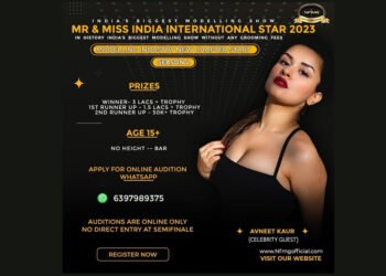 Actress Avneet Kaur will be judging the 2nd Season of NFMG PRODUCTION and Gaurav Rana's show Mr & Miss India International Star 2023
