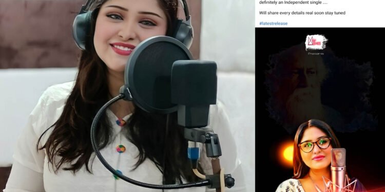 Soumita Saha unveils the poster of her new song