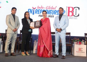 Indo Global Entrepreneurship Forum Awards Neha Agarwal Founder & Director Digi Acai - Women Entrepreneur of the Year 2022