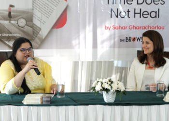 Metaphyical therapist Sahar Gharachorlou's latest book launched in Chandigarh