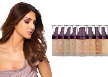 Actress Vaani Kapoor, Lotus Makeup, Proedit Silk Touch Foundation, Lotus Make-up Proedit Silk Touch Foundation, Lotus Herbals webstore