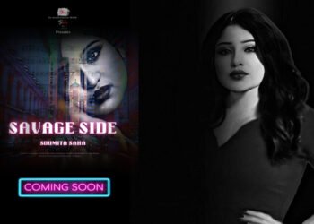 Soumita Saha unveils the poster of English Original 'Savage Side'