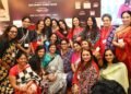 Union Minister Smriti Irani speaks to FLO members on the Future Role of Women in India