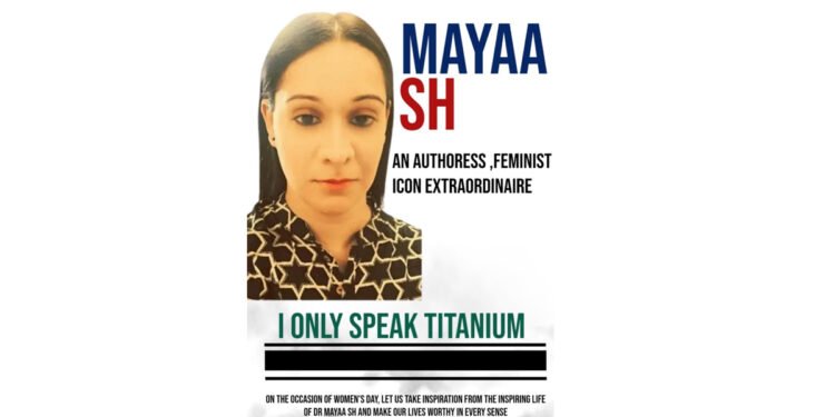 Mayaa SH I Only Speak Titanium