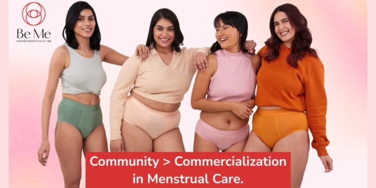 This brand is choosing community over commercialization in menstruation care.