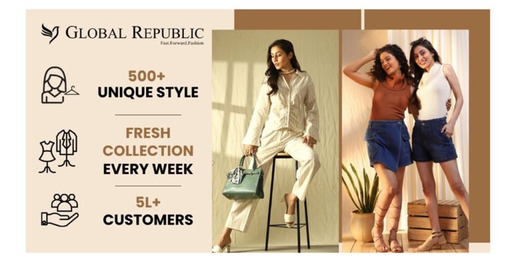 Global Republic, Dhruv Garg, women's apparel, women's wear, indo-western clothing,