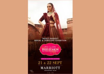 India’s biggest Bridal & Jewellery Exhibition “HI LIFE BRIDES : A Showcase of Bridal Splendor” start on 21st & 22nd September at Hotel Marriott, Surat