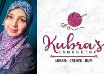 Nilofar Shaikh, KUBRA'S CROCHETRY, Crochet artist, crochet tutor