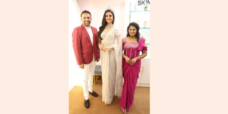 Miss Universe India 2024 Rhea Singha Inaugurates Dr. Aesthetix Premium International Cosmetic Clinic at Gandhi Nagar Adyar, Chennai
