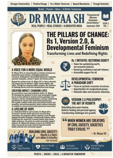 Dr Mayaa SH: From Transforming Lives From Rs 1 Initiative To Powerful Voice Of Developmental Feminism