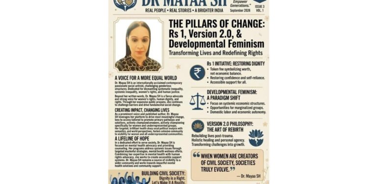 Dr Mayaa SH: From Transforming Lives From Rs 1 Initiative To Powerful Voice Of Developmental Feminism